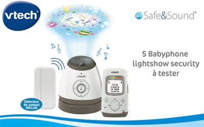 Test produit, Babyphone Light Show BM5000 VTECH