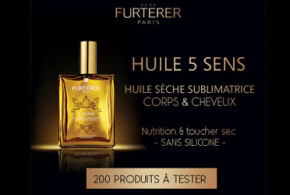 Test produit, Huile Sèche Sublimatrice 5 SENS