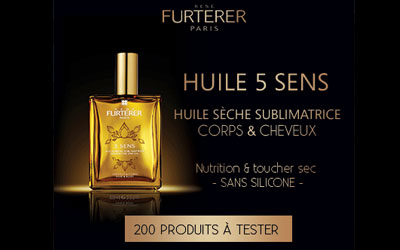 Test produit, Huile Sèche Sublimatrice 5 SENS