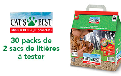 Test produit, Litiere vegetale CAT'S BEST