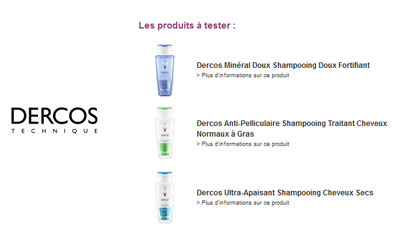 Test de produit, Shampooing Dercos