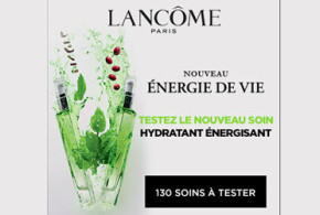 Test de produit, Soin Liquide - Énergie de Vie de Lancôme