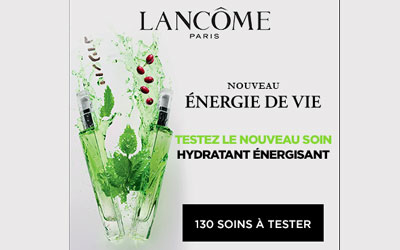 Test de produit, Soin Liquide - Énergie de Vie de Lancôme