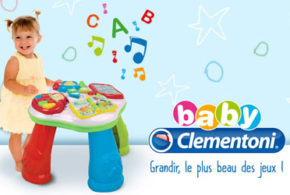 Test produit, Table d'activités Clementoni