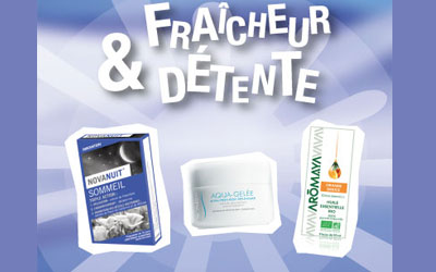 Test de produit, Trio Fraîcheur & Détente