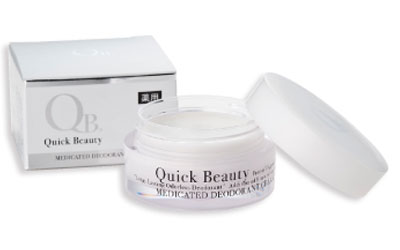 Test produit, déodorant Quick Beauty