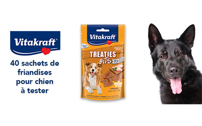 Test produit friandises pour chien Vitakraft