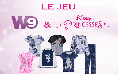 Vêtements enfant de la collection Disney Princesses