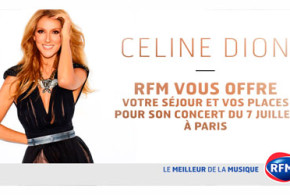 Gagnez un Week-end pour 2 pour le concert de Céline Dion