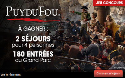 Week-ends pour 4 au Parc du Puy du Fou