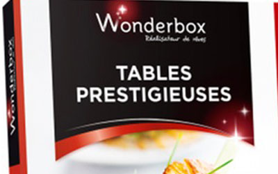 Wonderbox "Tables prestigieuses"