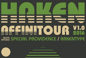 Invitations pour le concert de Haken