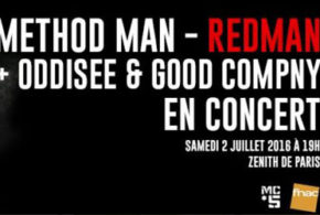 Invitations pour le concert de Method Man & Redman