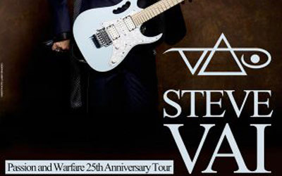 Invitations pour le concert de Steve Vai