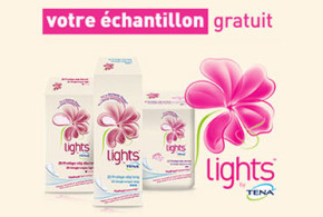 Échantillon gratuit Lights by TENA