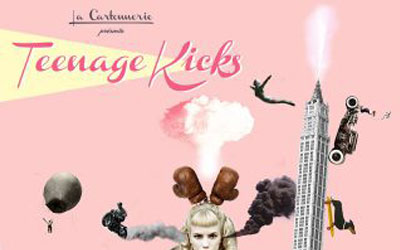 Invitations pour le festival "Teenage Kicks"