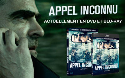 Blu-Ray et DVD du film "Appel Inconnu"
