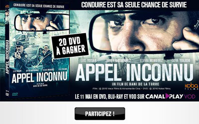 DVD du film "Appel Inconnu"