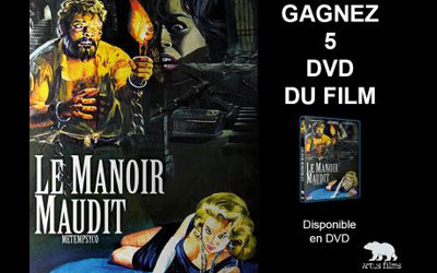 DVD du film "Le Manoir Maudit"