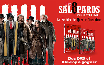 Blu-ray et DVD du film Les 8 Salopards