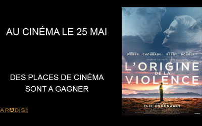 Places de cinéma pour le film "L'origine de la violence"