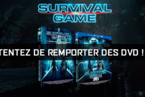 Blu-ray et des DVD du film Survival Game