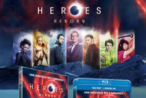 Blu-ray et DVD de la série "Heroes Reborn"