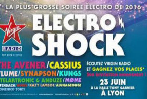 Invitations pour la soirée Electroshock