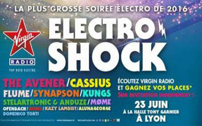 Invitations pour la soirée Electroshock