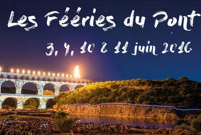 Invitations pour le fééries du Pont du Gard