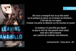 10 romans "Leaving Amarillo" de Caisey Quinn