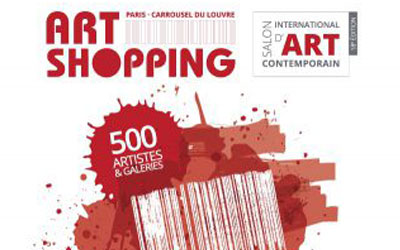 Invitations pour le salon "Art Shopping"