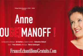 Invitations pour le spectacle d'Anne Roumanoff