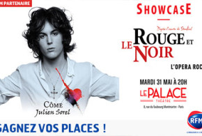 Invitations pour le spectacle musical "Le Rouge et le Noir"