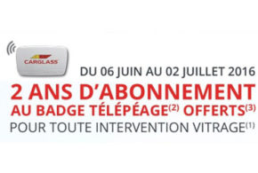 2 ans d’abonnement au télépéage badge offert