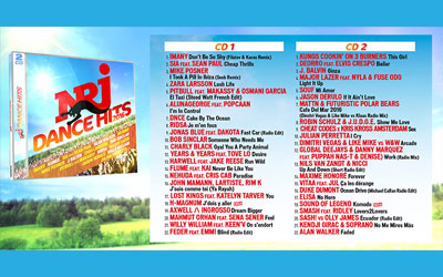 Albums CD de la compilation NRJ Dance Hits 2016