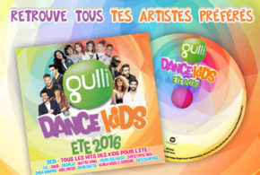 Albums CD jeunesse de la compilation Gulli dance kids 2016