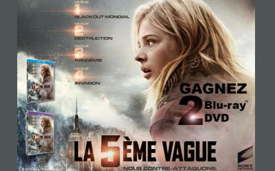 Blu-ray et 2 DVD du film La 5ème Vague