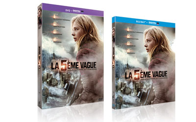 Blu-ray et DVD du film La 5ème vague