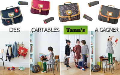 Cartable + 1 trousse Tann's