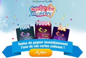 Carte cadeau Carrefour de 1000 euros