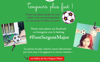 Carte cadeau Sergent Major de 100 euros