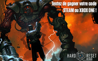 Codes Xbox One pour le jeu Hard Reset Redux