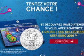 Collectors UEFA EURO 2016 de la Monnaie de Paris