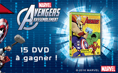 DVD du dessin animé Avengers