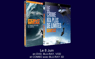 DVD et Blu-ray du film Point Break