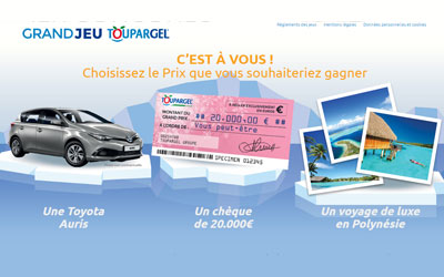 Gagnez une voiture Toyota Auris