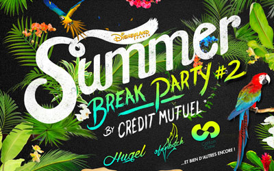 Invitations pour la soirée Summer Break Party by Crédit Mutuel