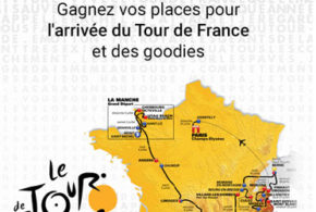 Invitations pour l'arrivée du Tour de France