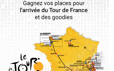 Invitations pour l'arrivée du Tour de France